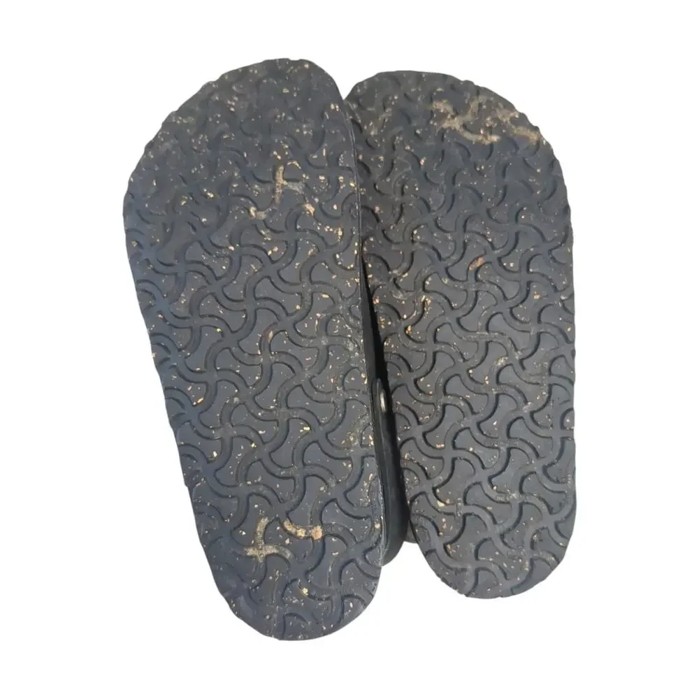 Birkenstock Lutry Premium Suede Black Men's Clog Sandals EU 43/US 10 Regular